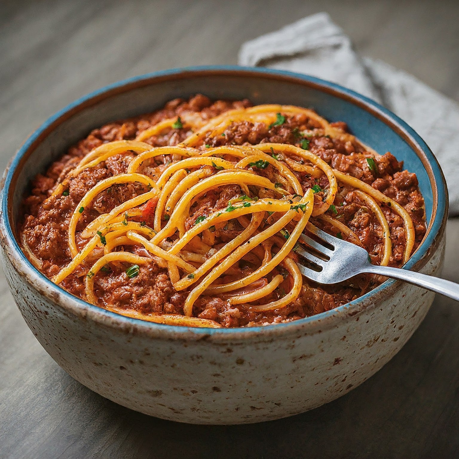 One-Pot Spaghetti Bolognese