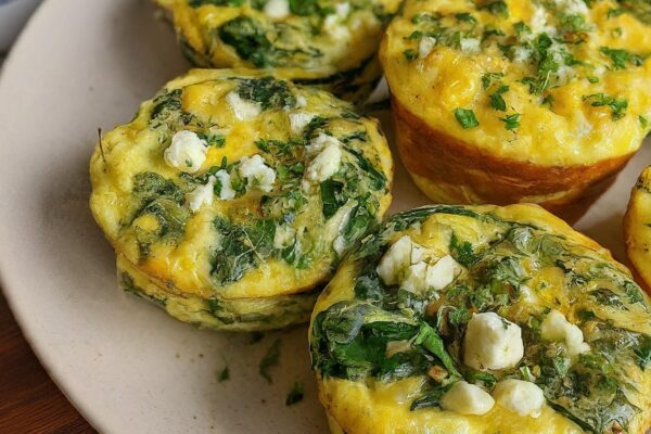 Spinach and Feta Egg Muffins